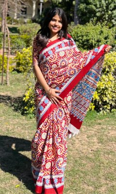 Cottn Mul Saree