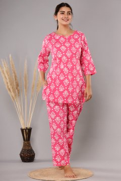 Cotton Night Suit 