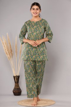 Cotton Night Suit 